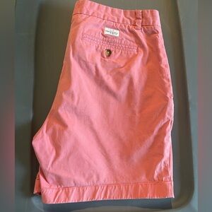 Men’s Vineyard Vines Pink/Red Flat Front Men Shorts, size 34
